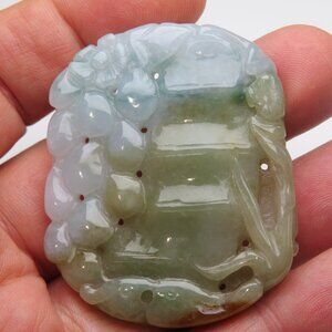 Jade Pendant Handmade Carved